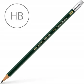 Grafitová tužka Tužka s gumou FABER-CASTELL 9000 HB