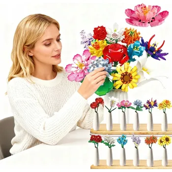 ostatní stavebnice SADA PRO STAVĚNÍ KVĚTINOVÝCH KYTIC, 11053 KS, STAVEBNICE