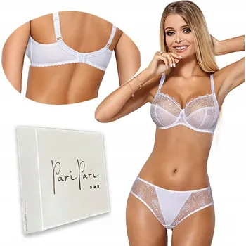 Podprsenka Paripari podprsenka nevyztužená bílá velikost 90G