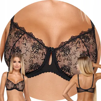 Dámské spodní prádlo Podprsenka s měkkými košíčky Jenny PariPari černá 70F