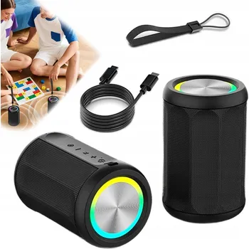 Bluetooth reproduktor Bluetooth 5.0 reproduktor USB AUX MP3 RGB bezdrátový reproduktor