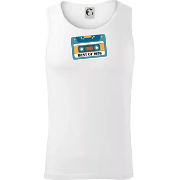 Pánské termoprádlo Narozeniny kazeta Best of 1976 - Tílko pánské Core - XL ( Bílá )