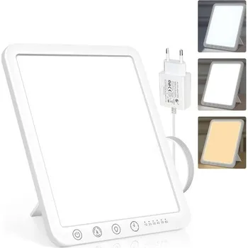 Lampička Lampa s denním světlem 15 000 luxů, LED lampa na světelnou terapii bez UV záření, LED lampa s