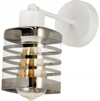 BERGE LED nástěnné svítidlo 1xE27 GLASS SHIELD stripes PB0003/K014