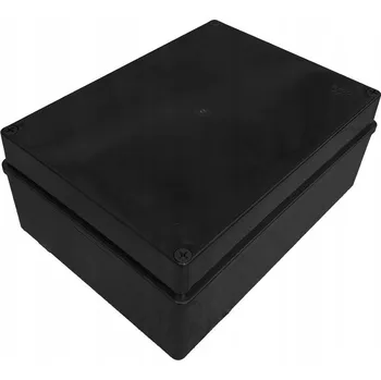Elektroinstalační krabice Hermetická krabice IP65 IK9 302x222x130mm černá