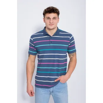 Pánská košile Polokošile krátký rukáv HOMER tmavý petrol L