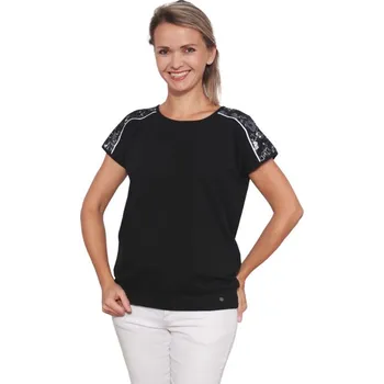 Pánské tričko Tričko krátký rukáv DEBORA černá M