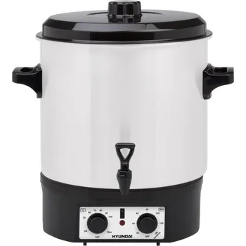 Zavařovací hrnec Elektrický hrnec na zavařování Hyundai PC200 bílý 27 l 1800 W