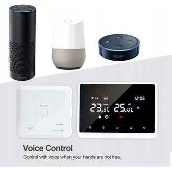 RF Termostat WiFi TUYA pro podlahové vytápění, vodní/elektrické topení