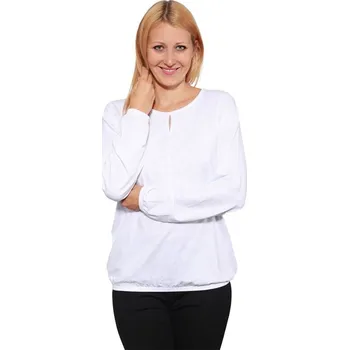 Pánské tričko Tričko dlouhý rukáv DAMIRA bílá XXL