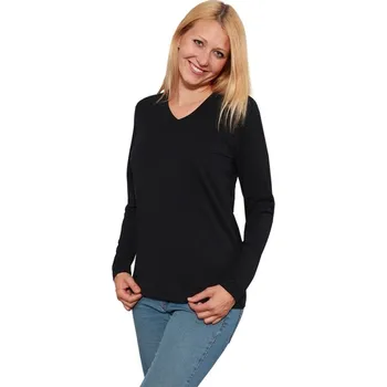 Pánské tričko Tričko dlouhý rukáv DAHONA černá XXXL