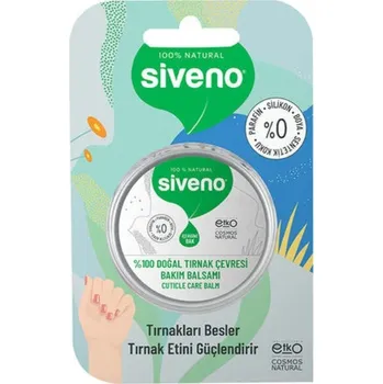 Lak na nehty Balzám na přírodní nehty 15ml Siveno