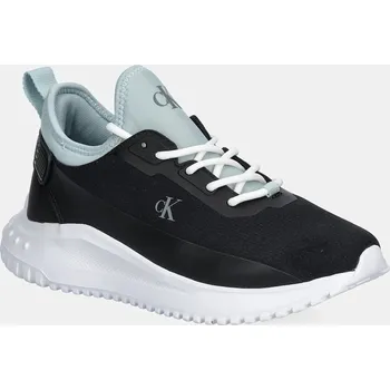 Pánské tenisky Sneakers boty Calvin Klein Jeans EVA RUNNER LOW LACE MIX IN YW0YW01759 černá 99A, EUR 41