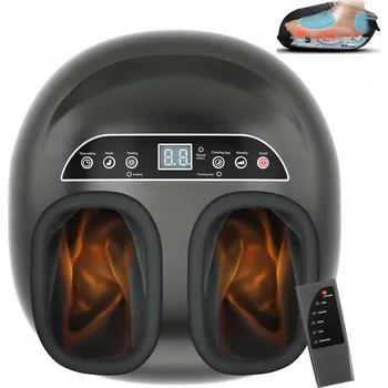 Masážní přístroj Masážní přístroj na nohy černý