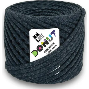 Příze Špagáty MMboutique DONUT 3-5 mm/55 m Charcoal