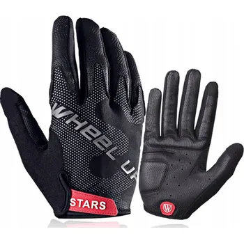 Cyklistické rukavice Cyklistické rukavice Wheel-Up M černé