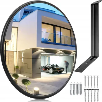 Zrcadlo ZRCADLO KONVEXNÍ NASTAVITELNÉ SILNIČNÍ ZRCÁTKO ŠIROKÉ DO GARÁŽE SKLADU