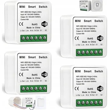 vypínač PODOMÍTKOVÉ RELÉ BEZDRÁTOVÝ SPÍNAČ WiFi Modul TUYA SMART 16A