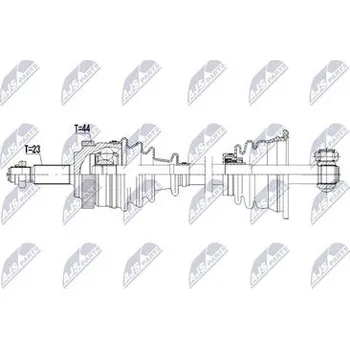 Hnací hřídel - poloosa NTY NPW-RE-250