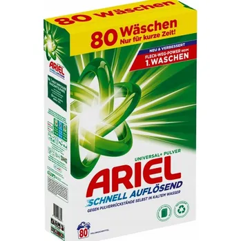 Prací prostředek Ariel Univerzální prací prášek 80 praní 4,8 kg Německý