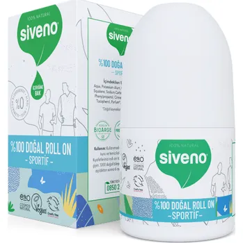 Přírodní roll-on sportovní deodorant 50ml Siveno