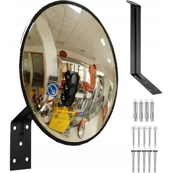 Zrcadlo ZRCADLO 30 CM 130° ZRCADLO ČERNÉ