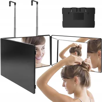 Zrcadlo KOSMETICKÉ PODSVÍCENÉ LED ZRCADLO ZRCADLO 3-CESTNÉ, MODERNÍ