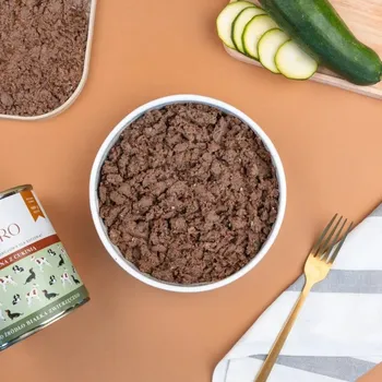 Krmivo pro psa Perro krmivo mokré juniorské jehněčí s cuketou monoproteinové 400 g