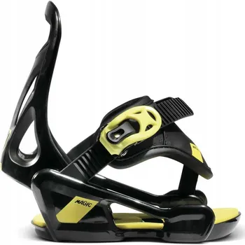 Vázání na snowboard Dětské snowboardové vázání Nidecker 2025 Magic Black XS N.21.BNY.NMI.