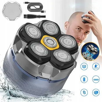 Holicí strojek Holicí Strojek 6D magnetická hlava, voděodolný, USB-C, IPX7