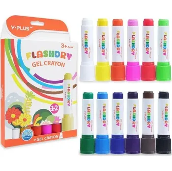 omalovánky Dětské barvy YPLUS - sada na kvaš, navržená speciálně pro děti ve věku 2 až 4 let - dětské barvy,