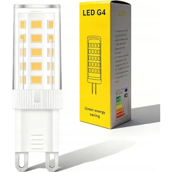Žárovka LED žárovka G9 5W = 40W SMD teplá bílá Premium LED - nebliká 10 Ks