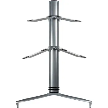 Hudební nástroj Revoltage 2KSS 2 Skládací klávesový stojan Silver (Jako nové)