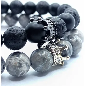 Náramek Náramky pro páry - KING a QUEEN - Chris