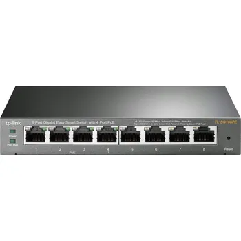 Switch TP-LINK TL-SG108PE Inteligentní Switch 8xGE (4xPoE)