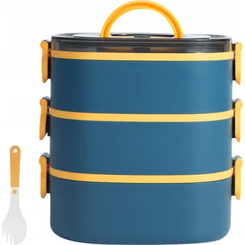 Jídlonosič JÍDLONOSIČ TERMOS NA JÍDLO TERMO NÁDOBA 3 PATRA 2L