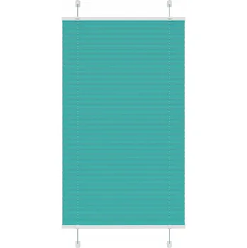 Roleta Roleta plisé Zelená Petrol 75x150 cm Šířka látky