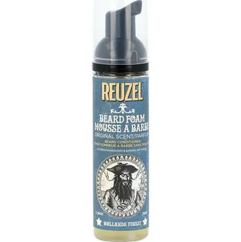 Péče o vousy Reuzel Beard Foam 70 ml – bezoplachový kondicionér na vousy Bezoplachová pěna na vousy