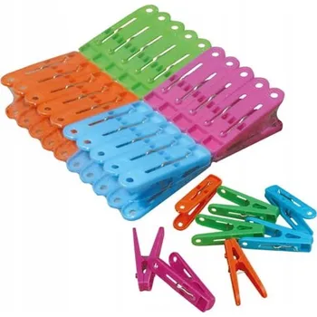 Kolíček na prádlo SPINACZE KOLÍČKY KLIPY NA PRÁDLO, ODOLNÉ, SILNÉ 20 ks