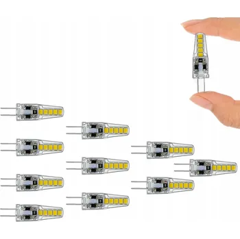 Žárovka HALOGENOVÁ ŽÁROVKA G4 6W 12V - 10 kusů