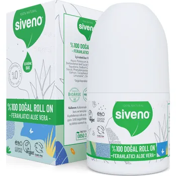Přírodní roll-on deodorant s aloe vera 50ml Siveno