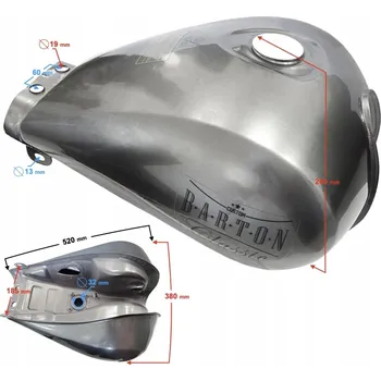 Palivová nádrž Palivová nádrž stříbrná Classic 125 (Euro 5)