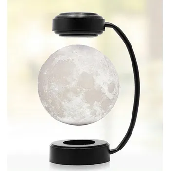 Lampička LEVITUJÍCÍ 3D MĚSÍČNÍ LAMPA TŘI DÁREK
