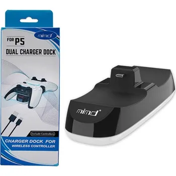 Držák na ovladač Nabíjecí stanice SND-468 pro 2 ovladače pro Playstation 5 (PS5)