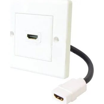 Elektrická zásuvka HDMI zásuvka do zdi C 400-1