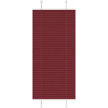 Roleta Roleta plisé Bordó Červená 55x100 cm Šířka látky