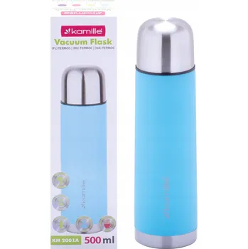 Termoska Termoska termohrnek láhev lahev na pití 500 ml KAMILLE