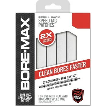 Čištění zbraně Real Avid Čisticí hadříky Real Avid® Bore-Max Speed Jag, 4"S (pistole .22), 250 ks