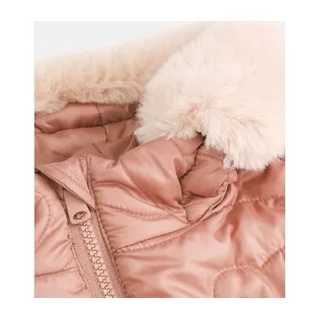 Dívčí bunda Zimní Bunda Dívčí Pudrová Růžová Velikost 116 Coccodrillo ZC4
