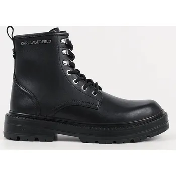 Dámská obuv Kožené polobotky Karl Lagerfeld MILES KL10255.000 černá 99X, EUR 46